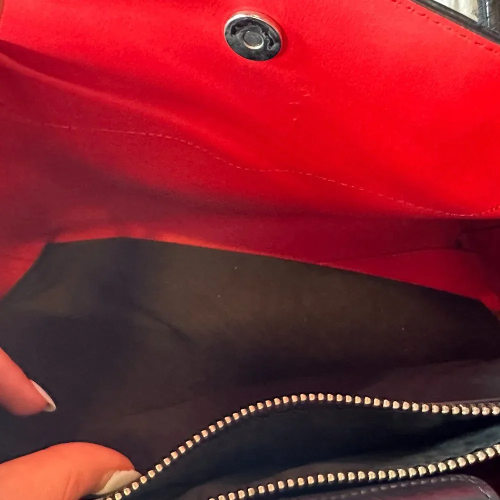 Rebecca Minkoff Black Leather Tote Bag - Picture 7 of 7